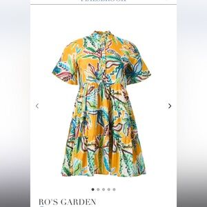 NWT Ro’s Garden Vibeka Yellow Dress